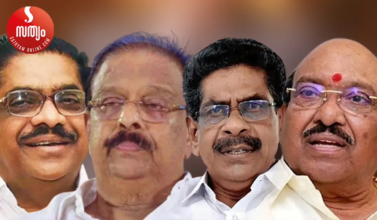 vm sudheeran k sudhakaran mullappally ramachandran vellappally nadesan