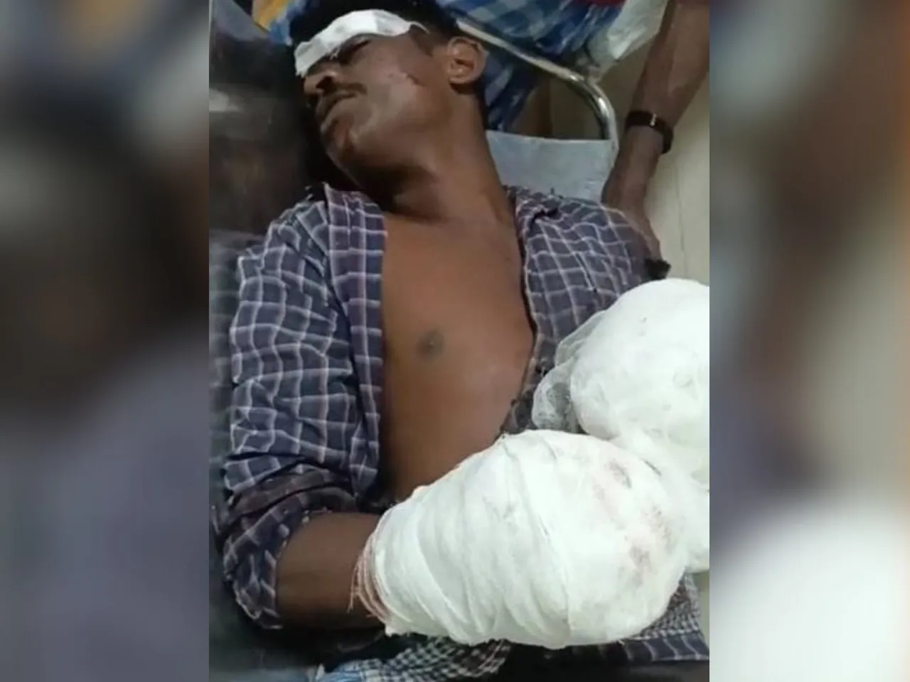 PUMALLUR YOUNG MAN ACCIDENT