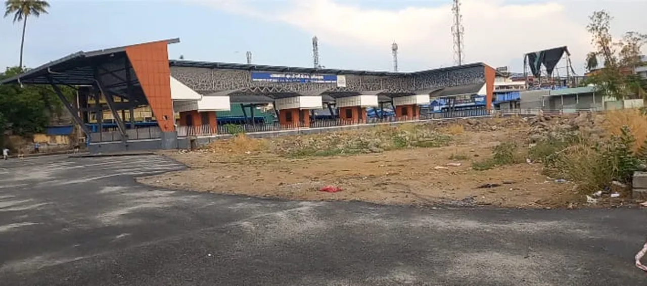 palakkad municipal bus stand