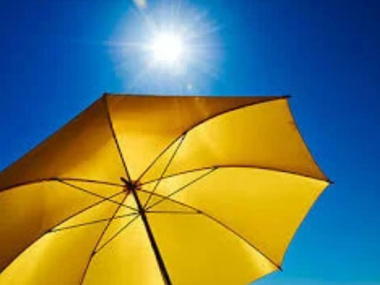 hot uv rays