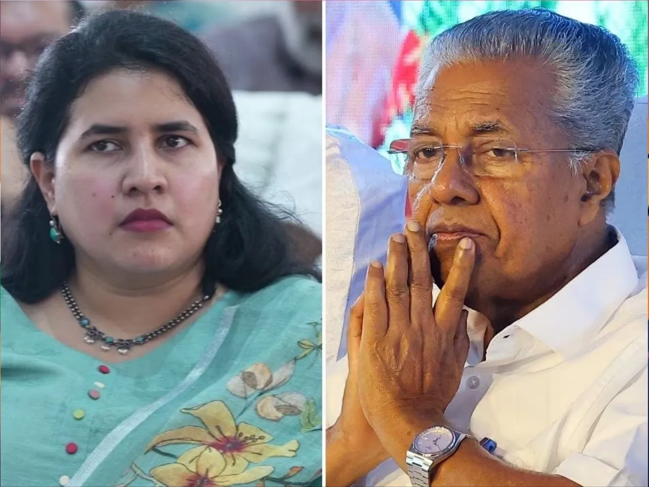 veena vijayan and cm
