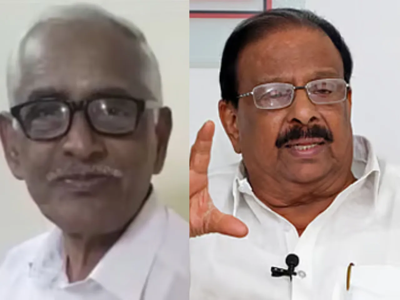 mn vijayan k sudhakaran