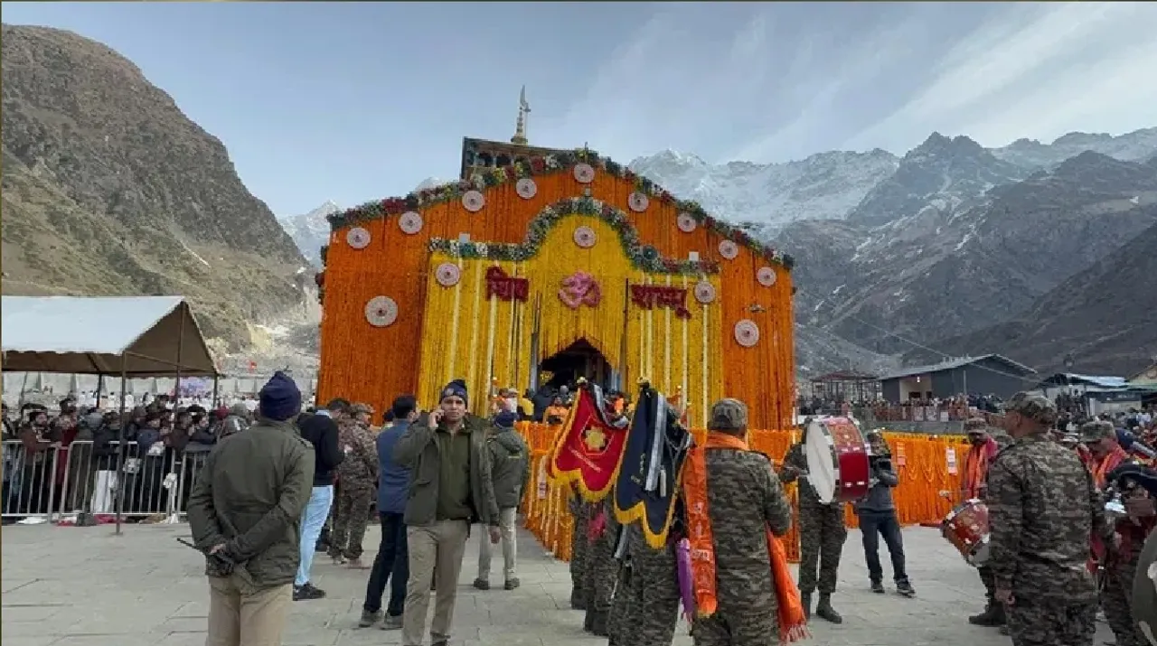 Kedarnath shrine’s doors open amidst grand celebrations, thousands of devotees gather for Uttarakhand Char Dham Yatra 2025