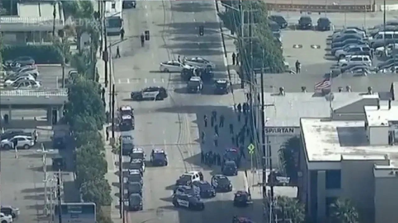 2 women shot on campus of small technical college near Los Angeles