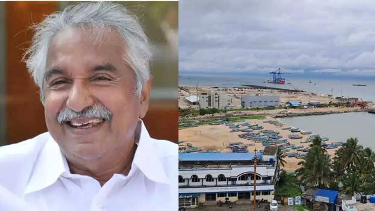 Oomen Chandy and vizhinjam