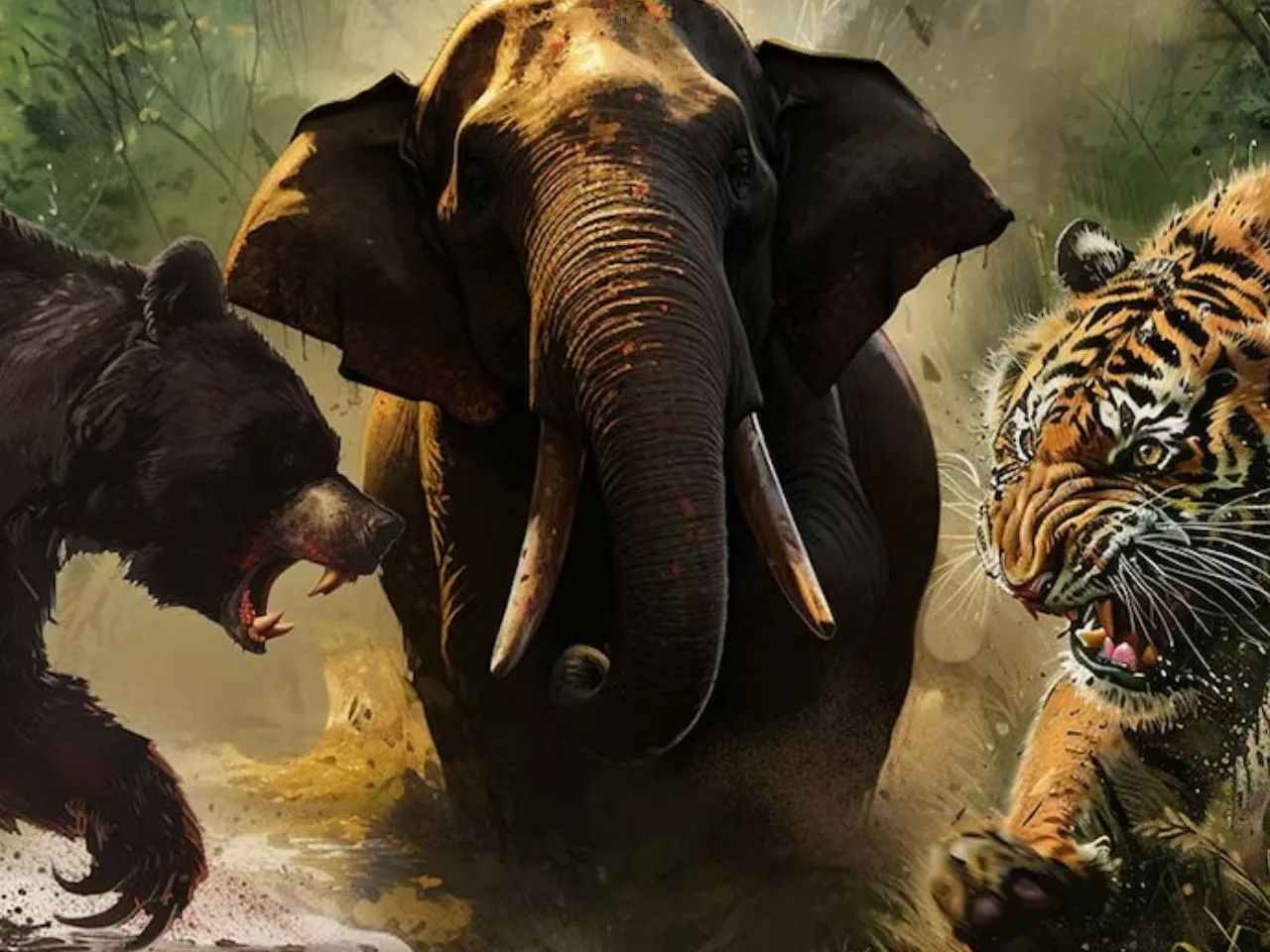 wild animals