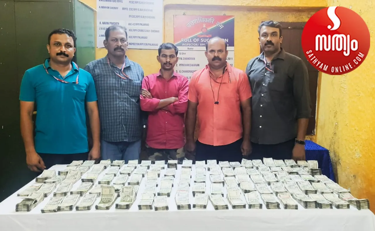 black money seased palakkad