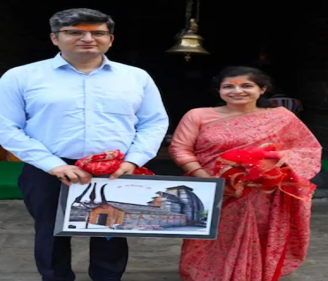 wedding of a popular district collector