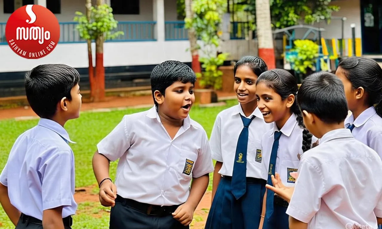 school children