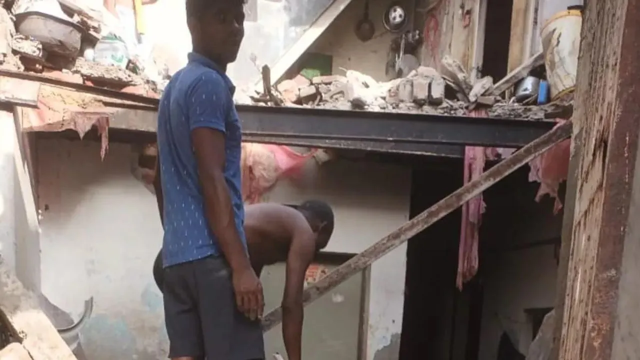 collapsed