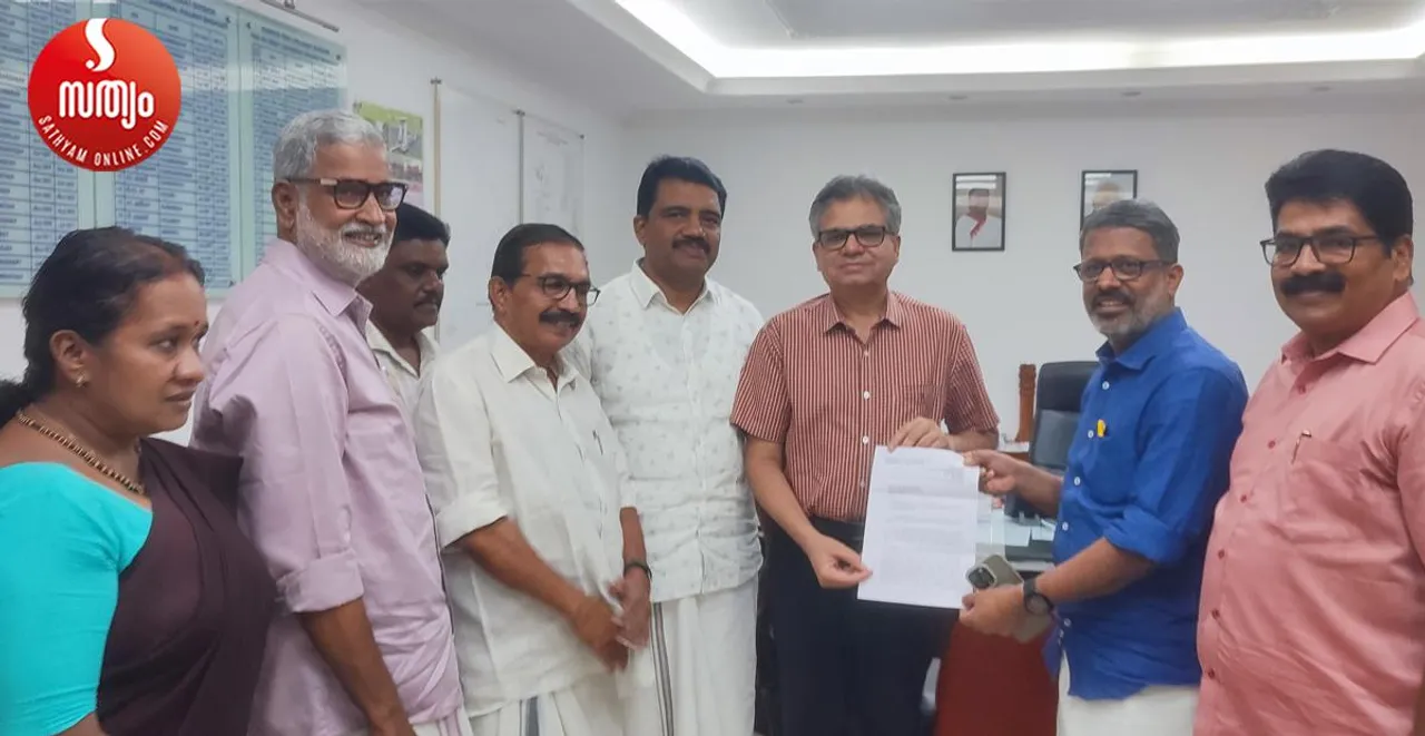 cpim palakkad memorandom submitted