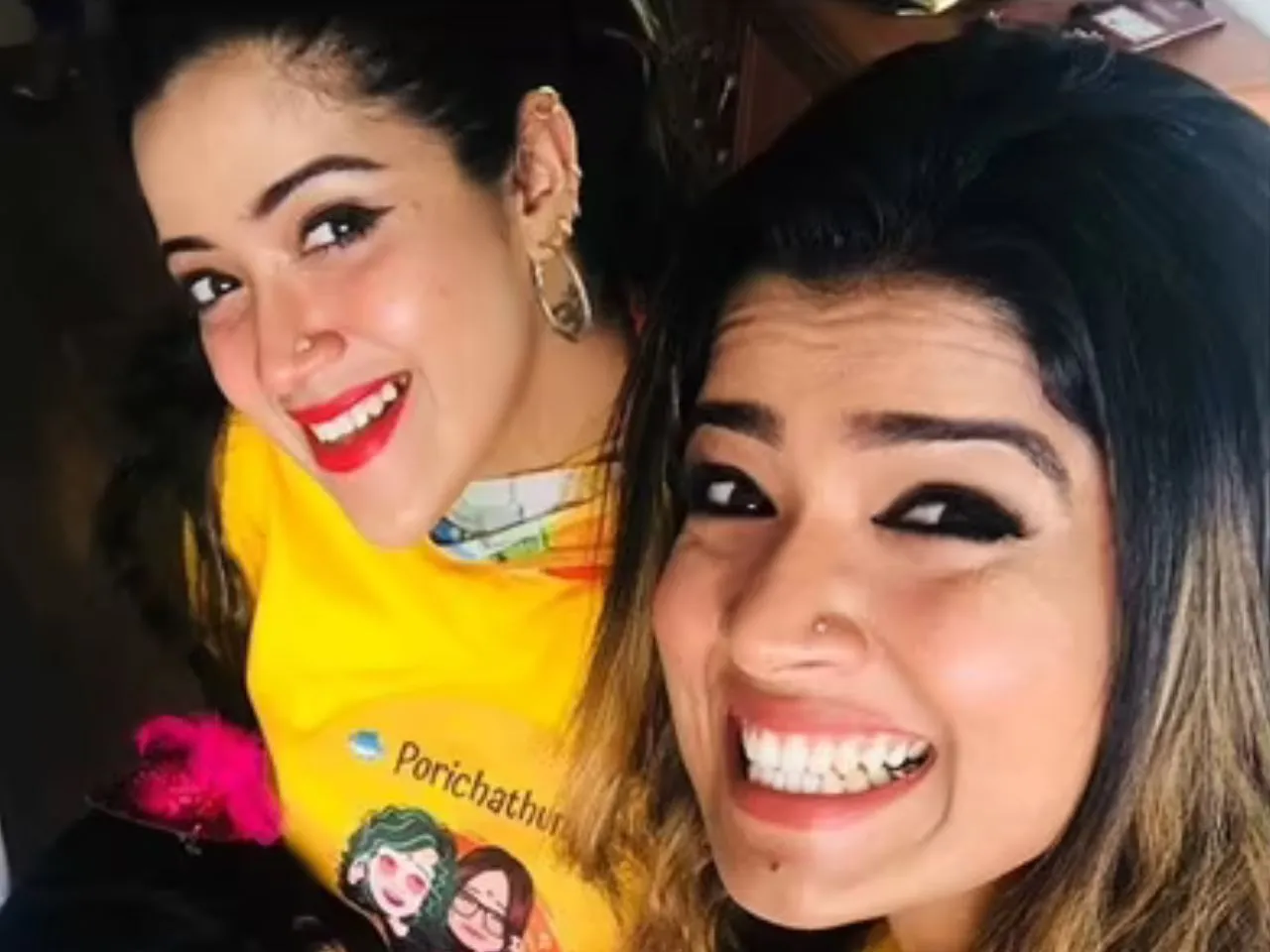 amritha suresh and abhirami