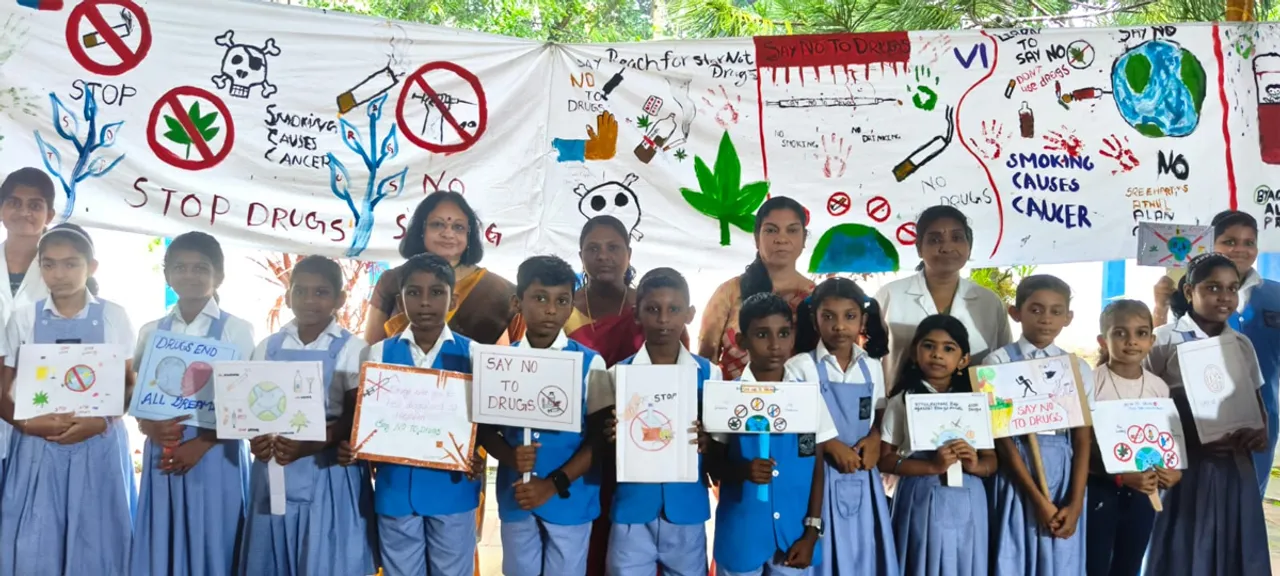 kattikunnu school anti drug day