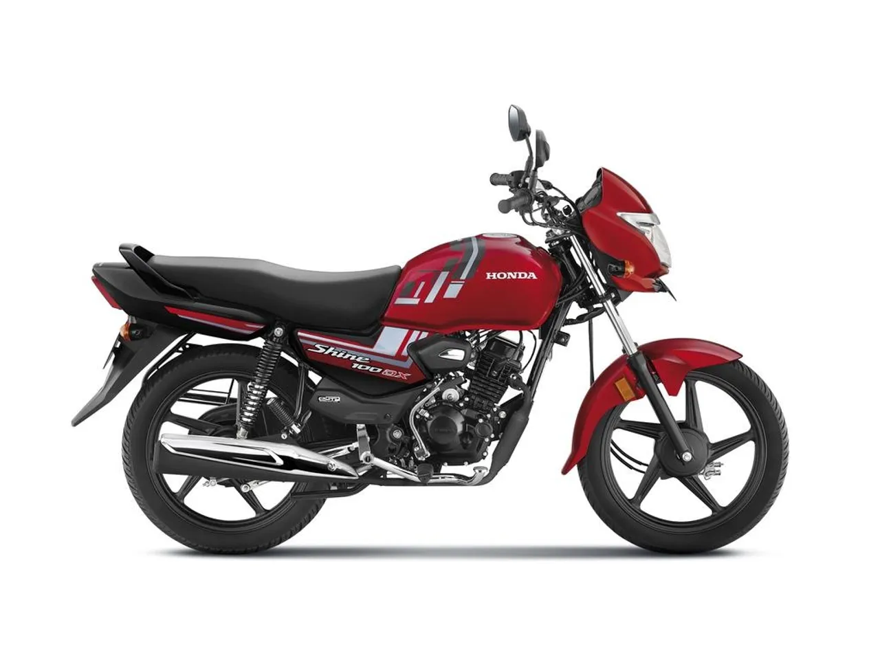 Honda Shine 100 DX Imperial Red Metallic