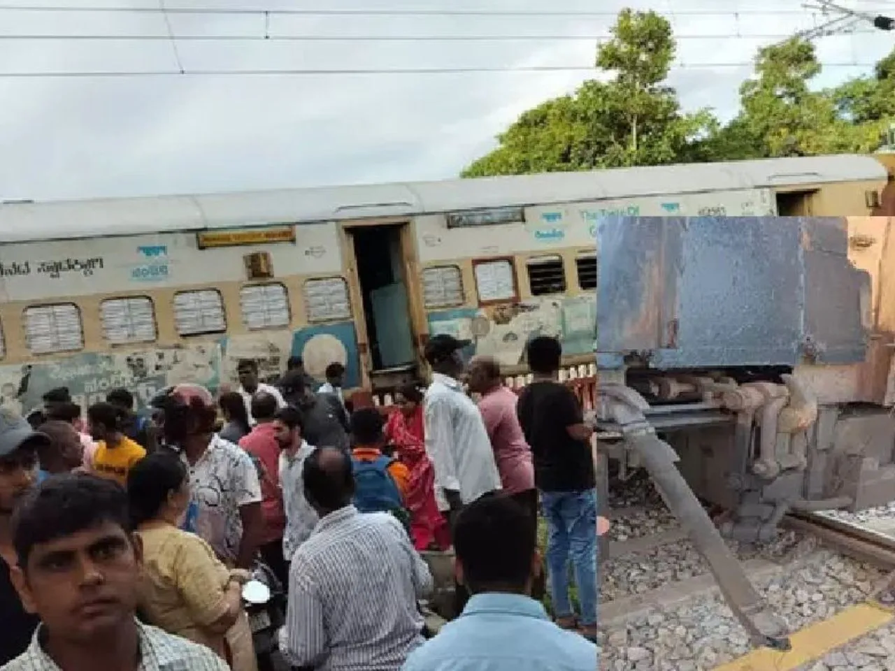 Coaches of Talaguppa Mysuru passenger