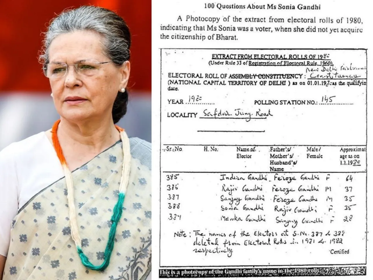 sonia election