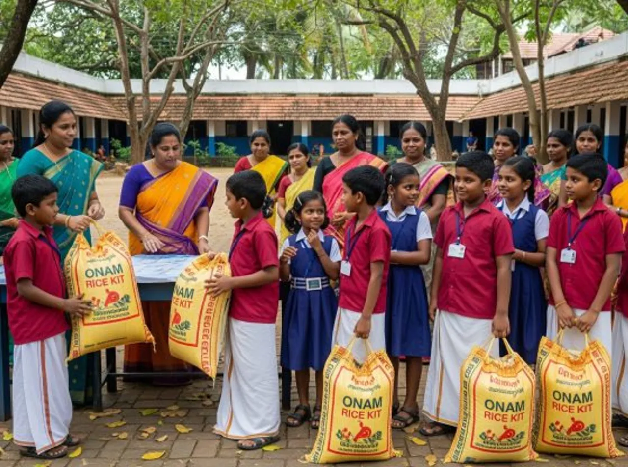 ONAM SCHOOL RICE
