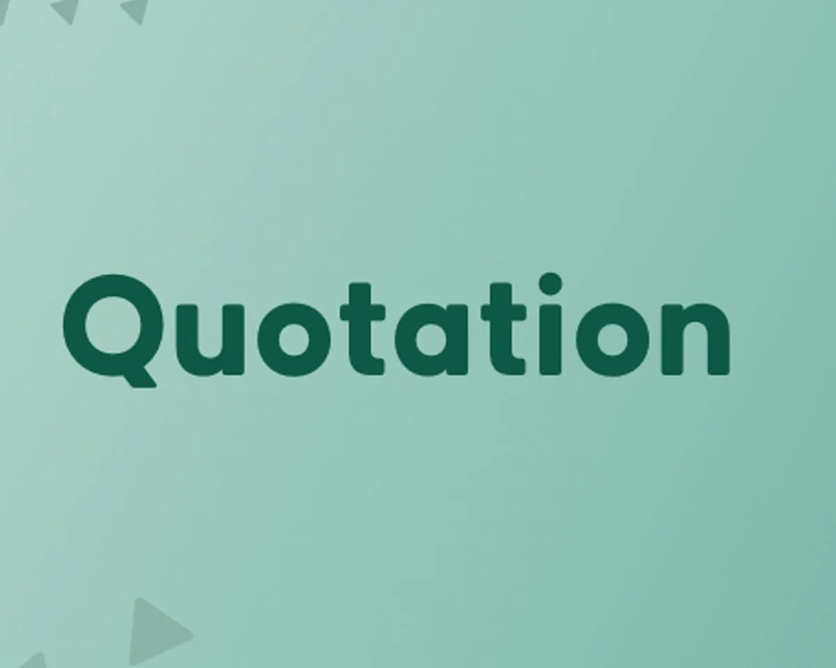 quotation
