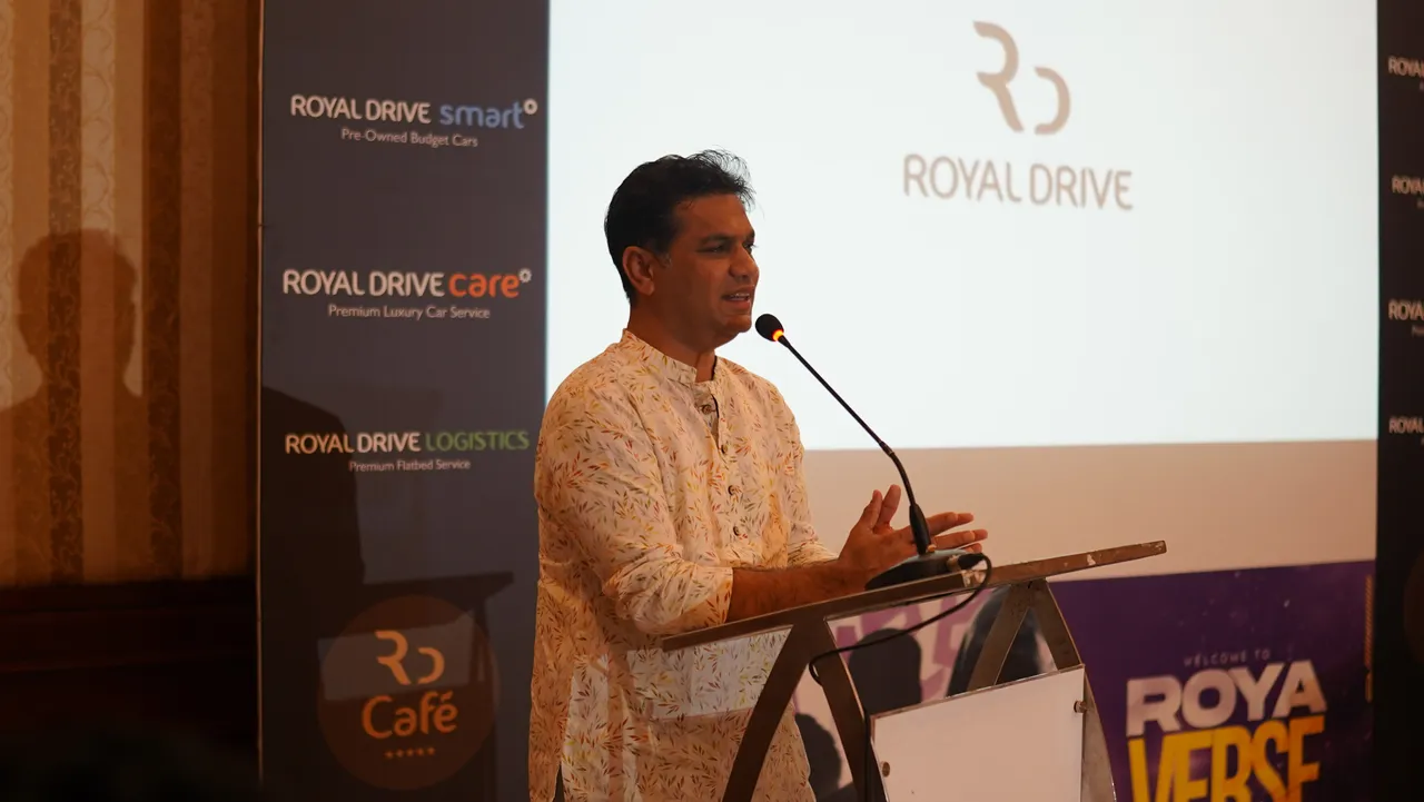 Caption_Hibi Eden Honble Member of the parliament, Loksabha,  Launches ROYA, Kerala’s First Automotive AI Brand Ambassador of Royal Drive