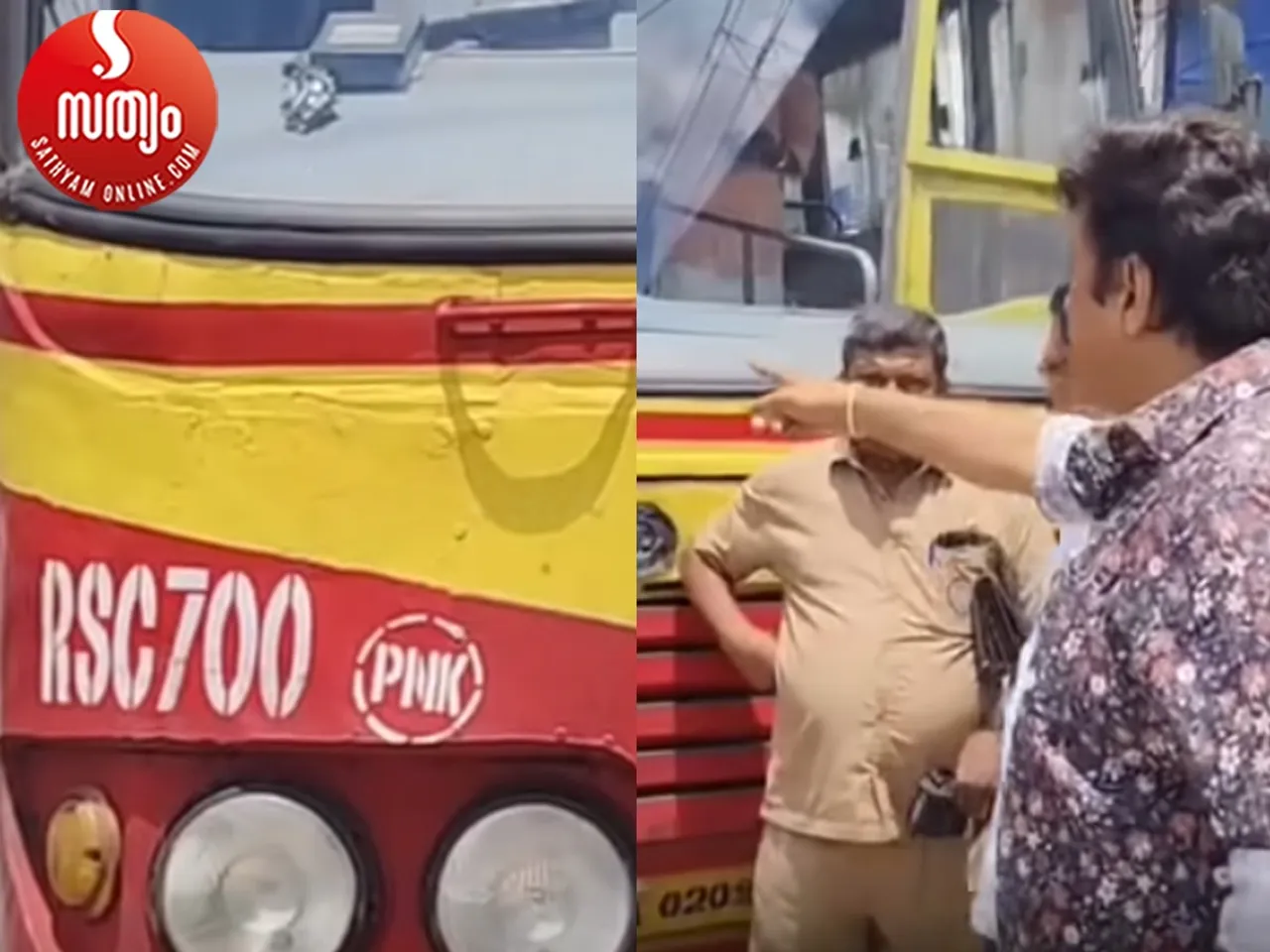 ganesh kumar punished bus driver-2