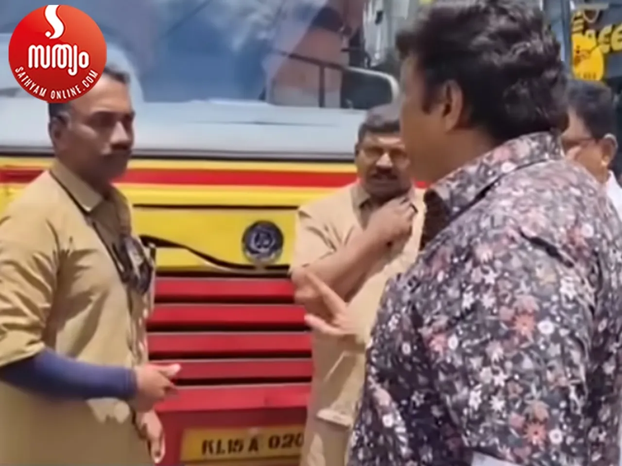 ganesh kumar punished bus driver