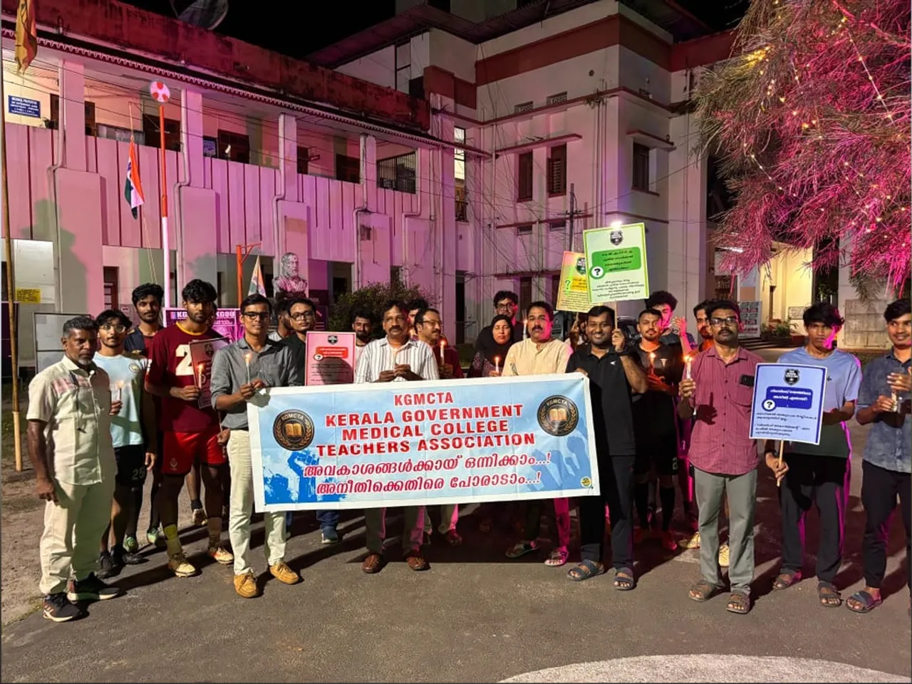 doctors protest