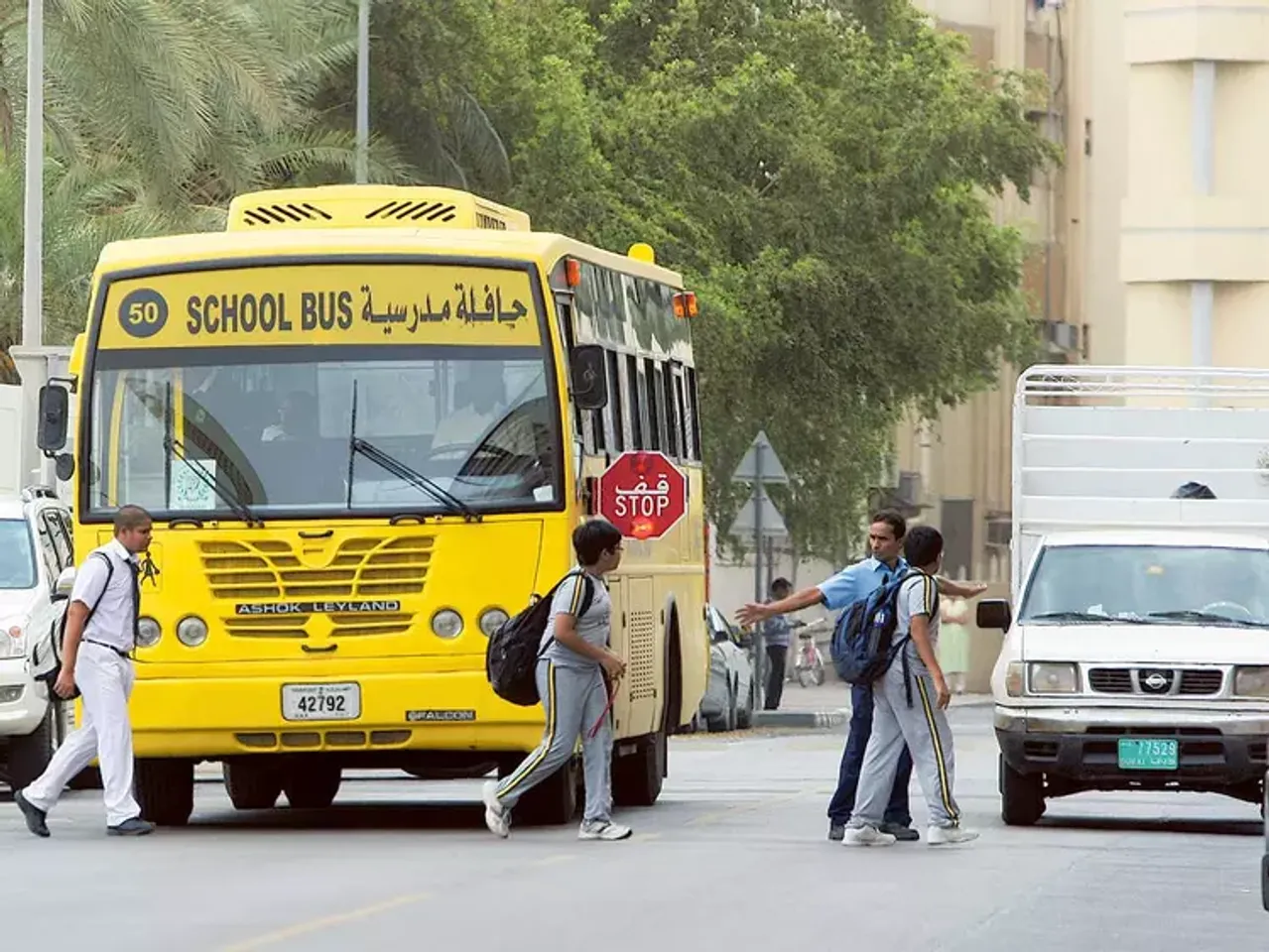 uae school bus