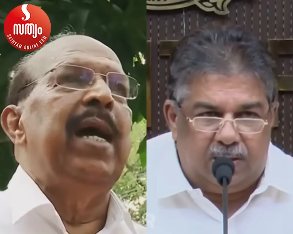 g sudhakaran saji cheriyan