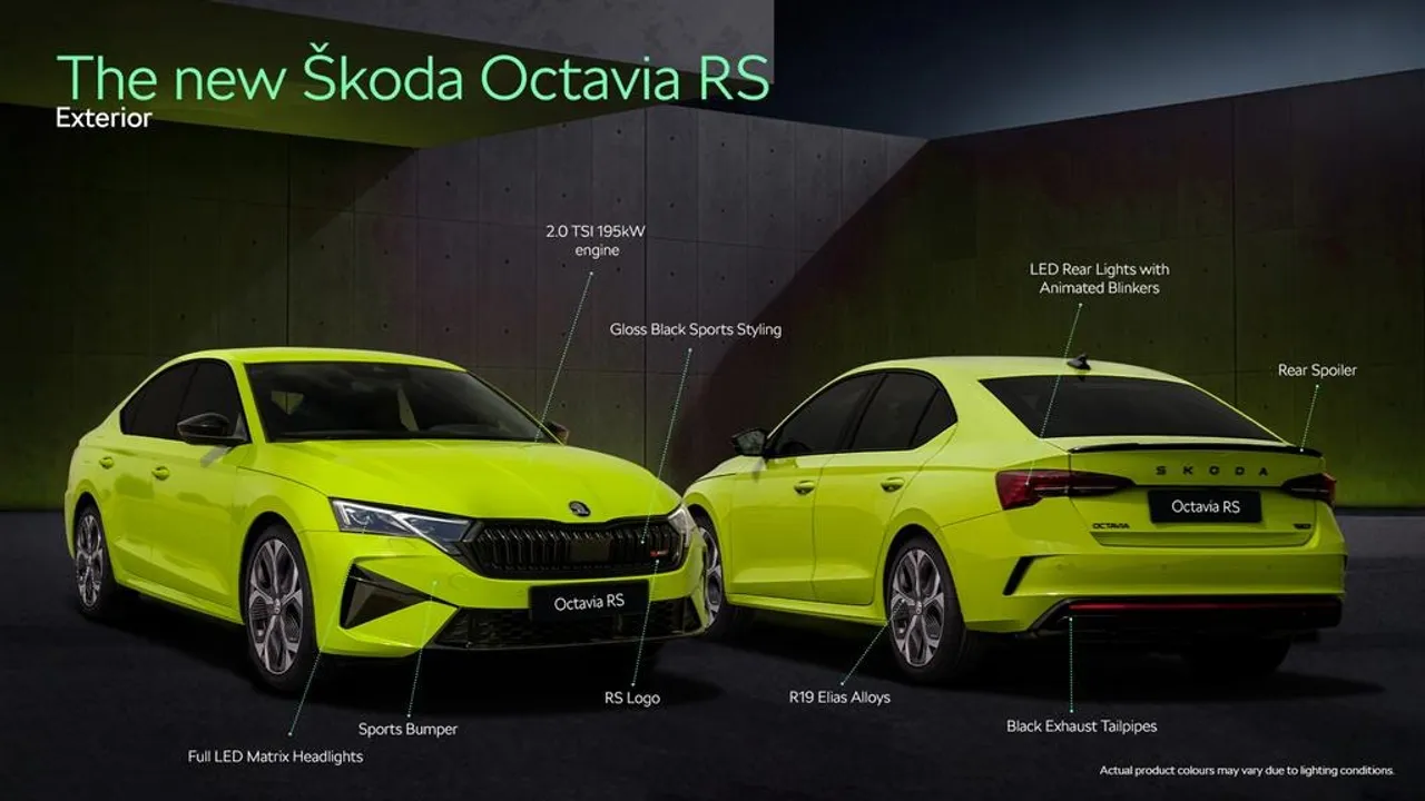 Škoda Octavia RS exterior
