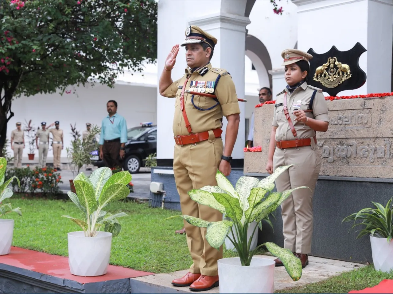 salute