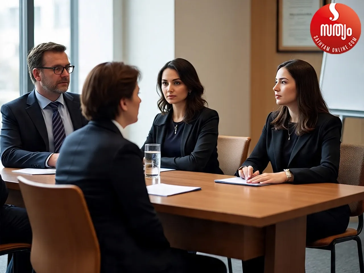 attending an interview