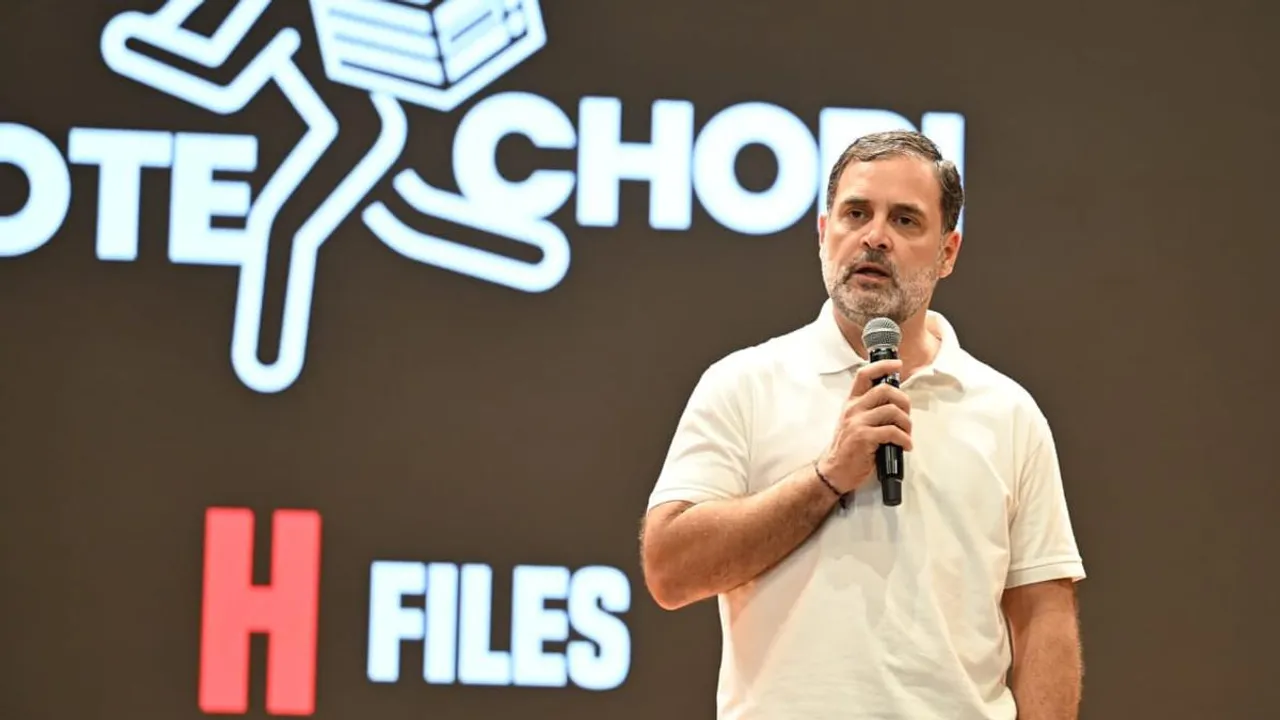 rahul gandhi vote theft sushil kumar verma