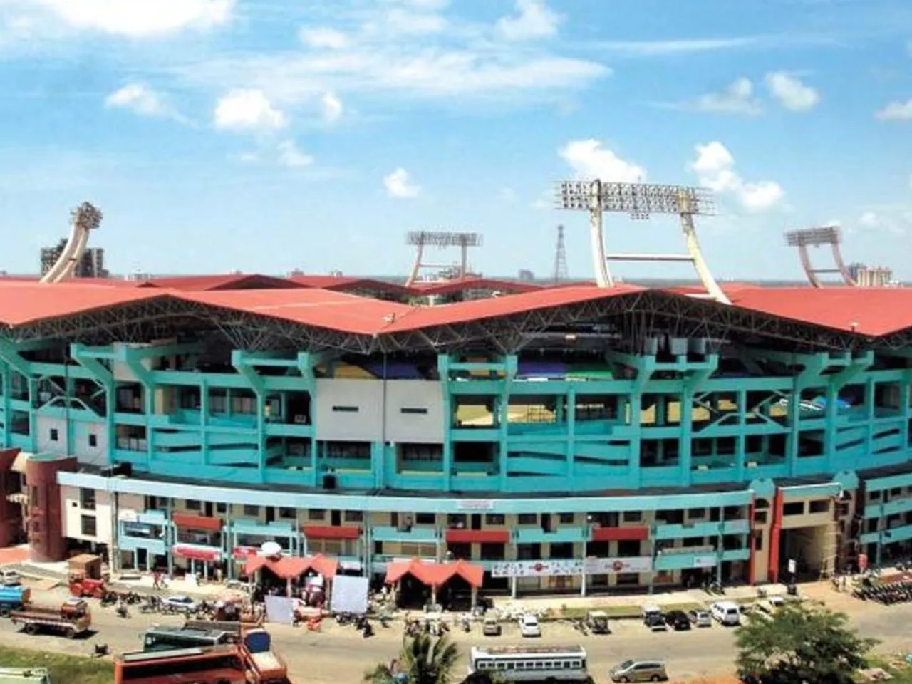 Jawaharlal Nehru International stadium at Kaloor