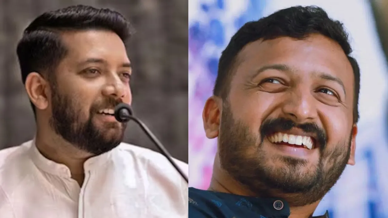 Shafi-Parambil-Congratulates-Rahul-Mamkootathil