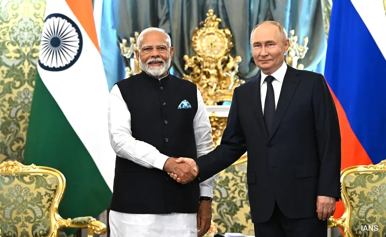 putin and modi