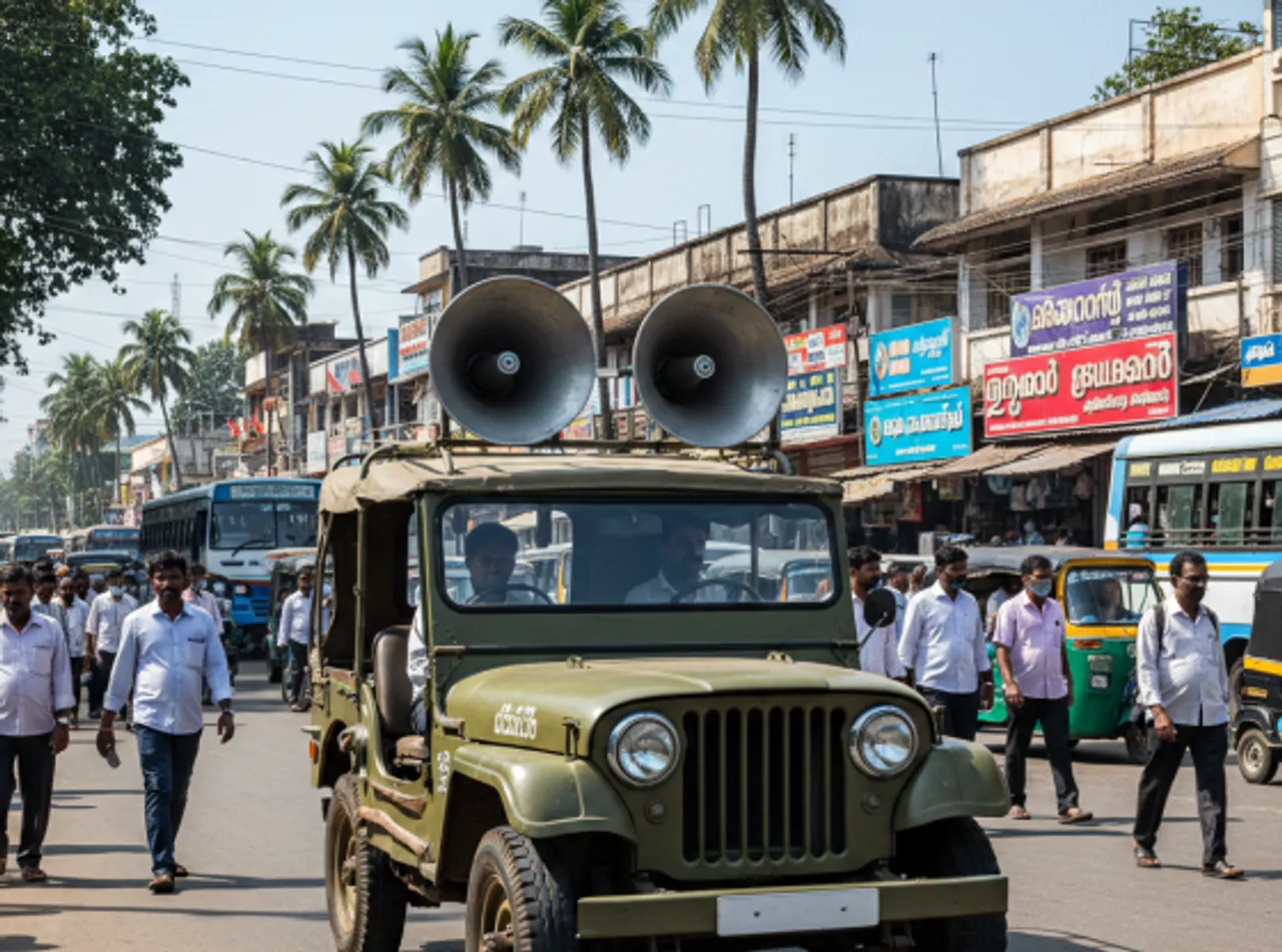 ELECTION ANOUNCE VEHICLE