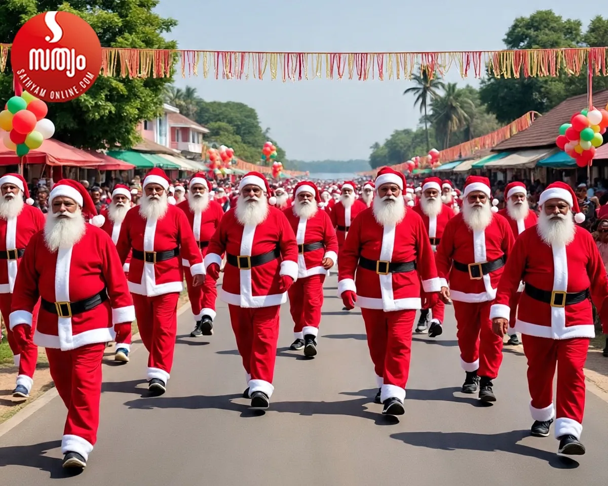 santa walkthon