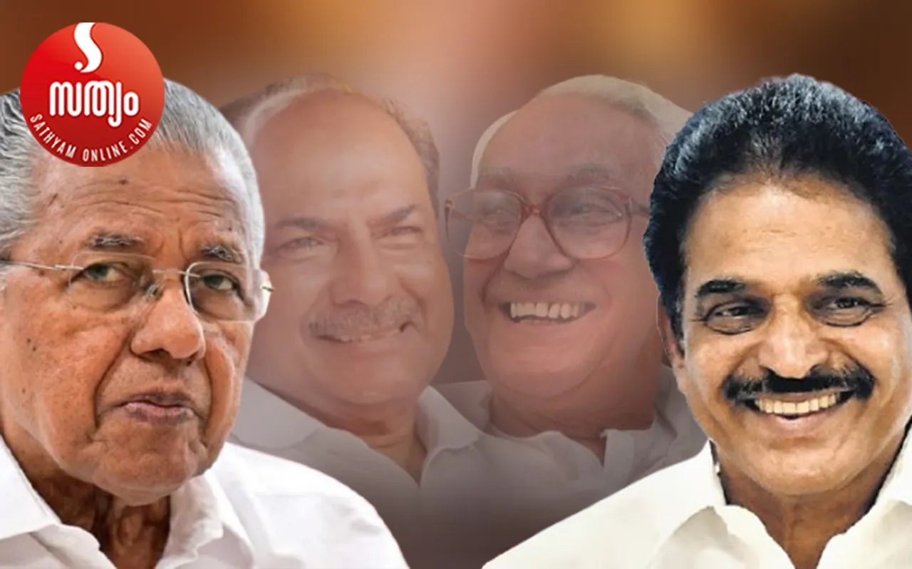 pinarai vijayan kc venugopal k karunakaran ak antony