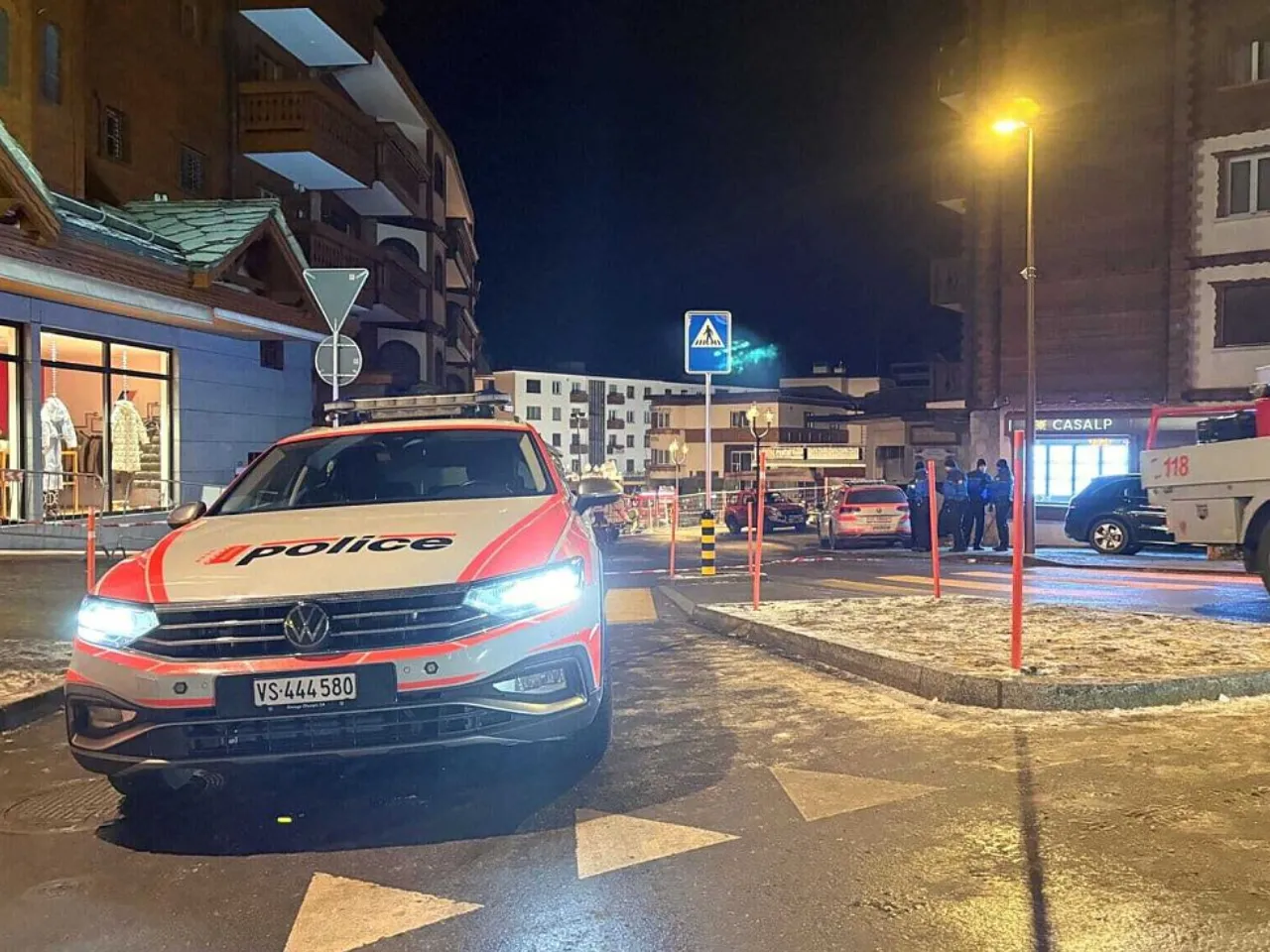 Swiss ski resort bar