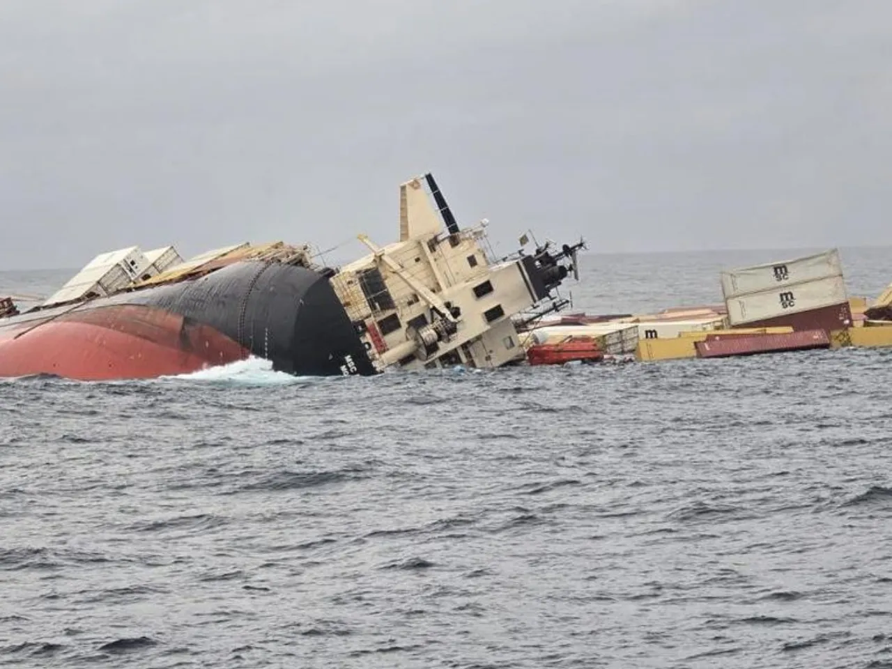 MSC Elsa 3 ship accident