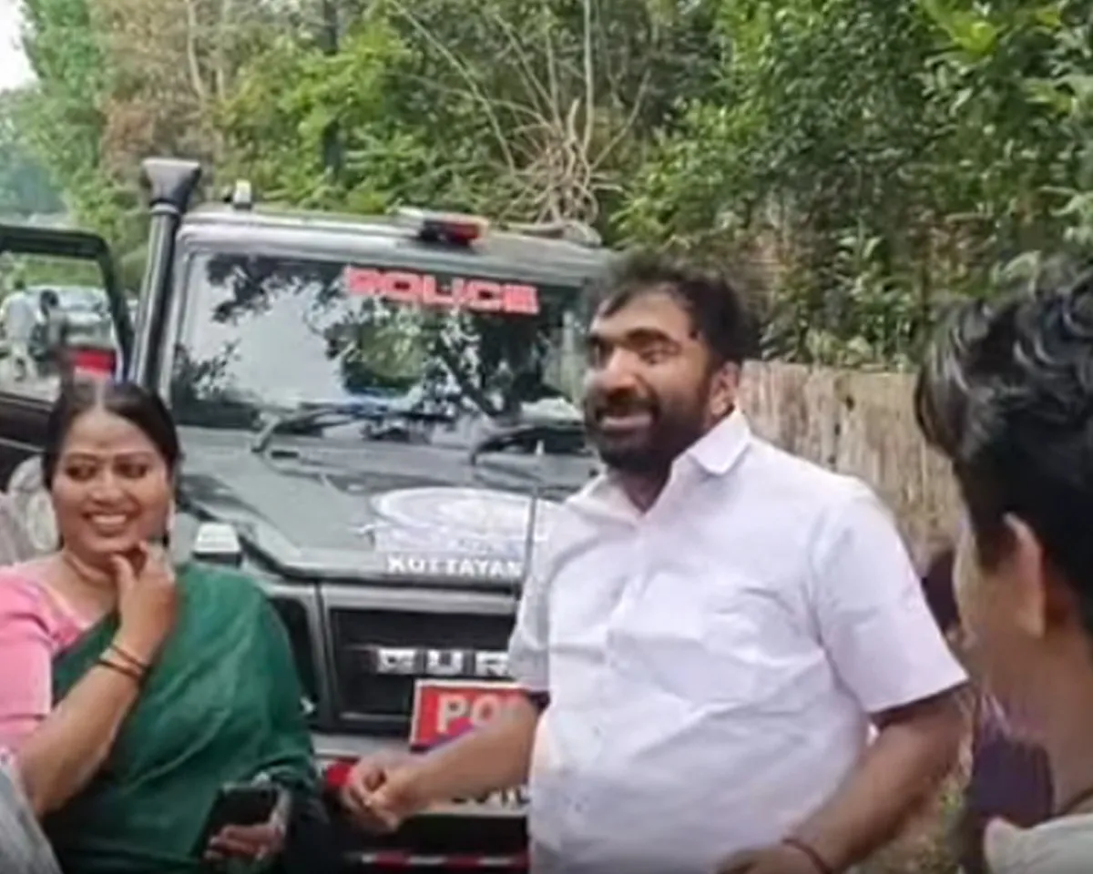 chandy oommen bjp protest