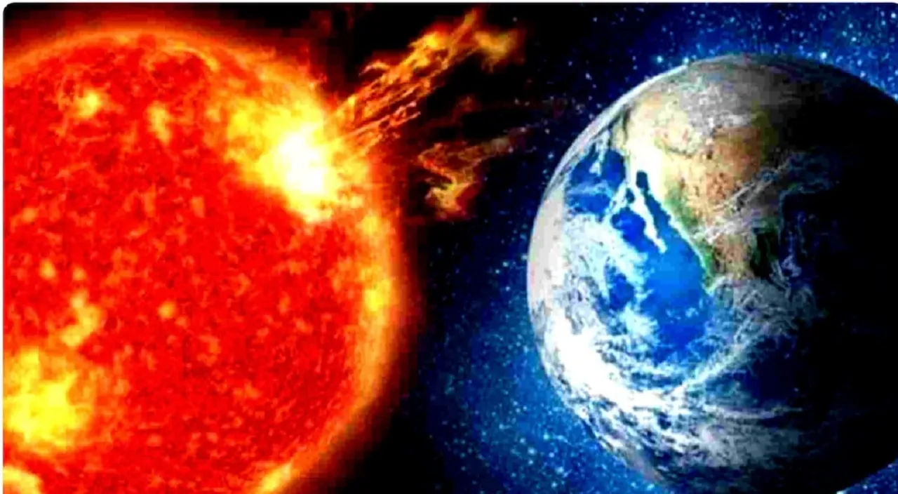 Giant Explosion on the Sun