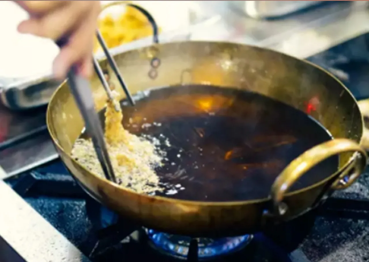 continuous usage of cooking oil