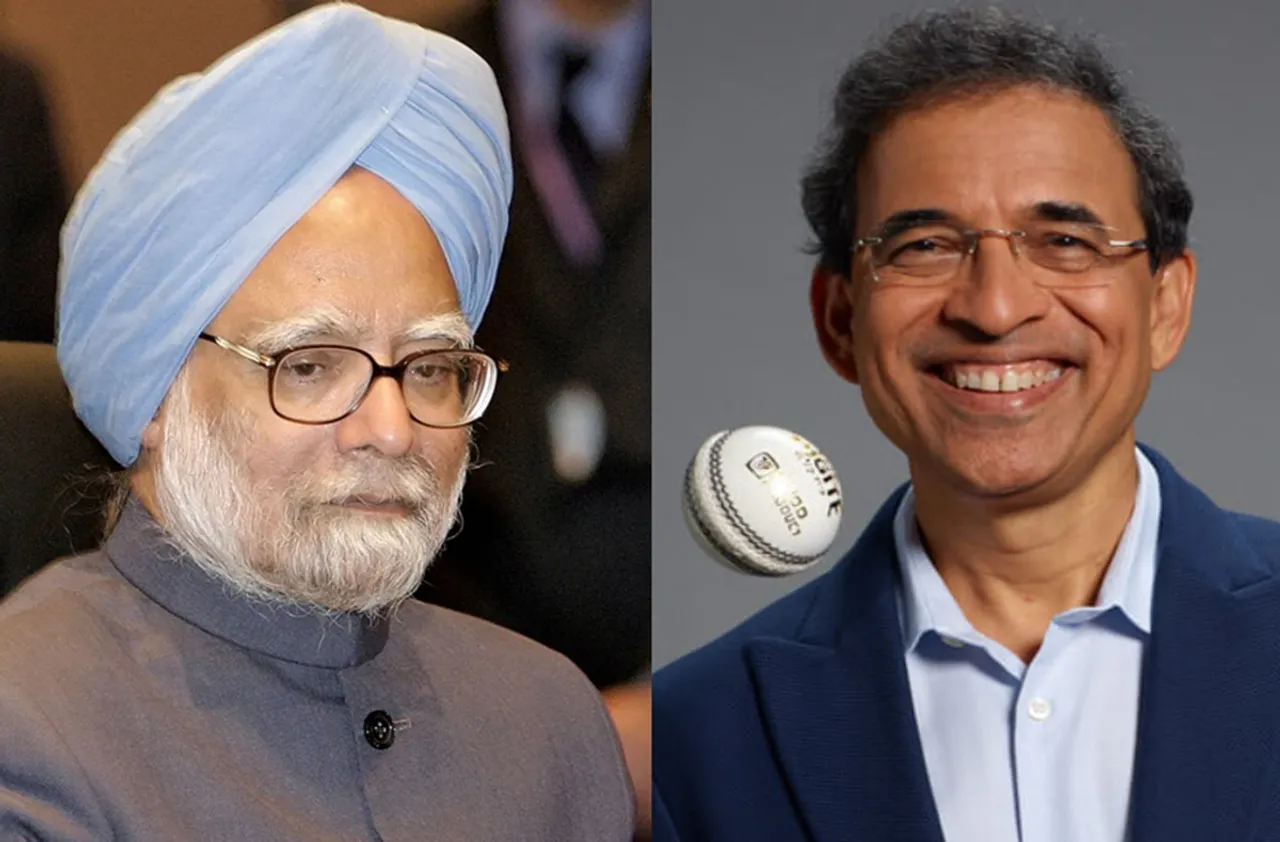 dr manmohan singh harsha bhogle