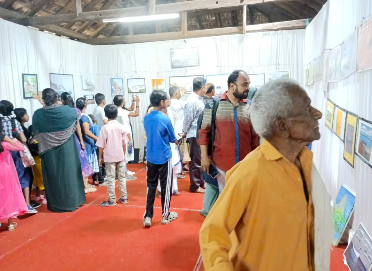 art gallery palakkad