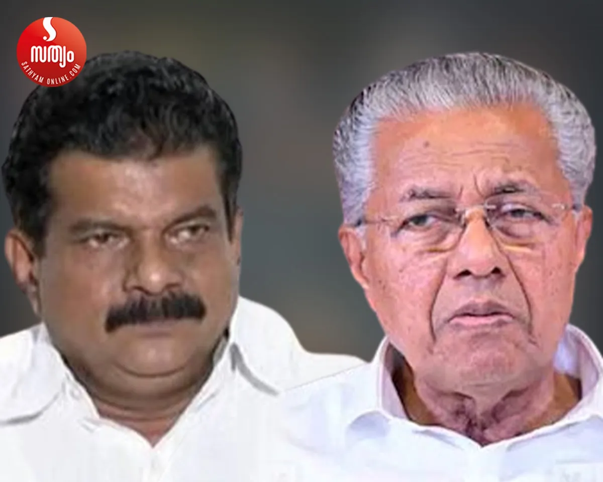 pv anvar pinarai vijayan