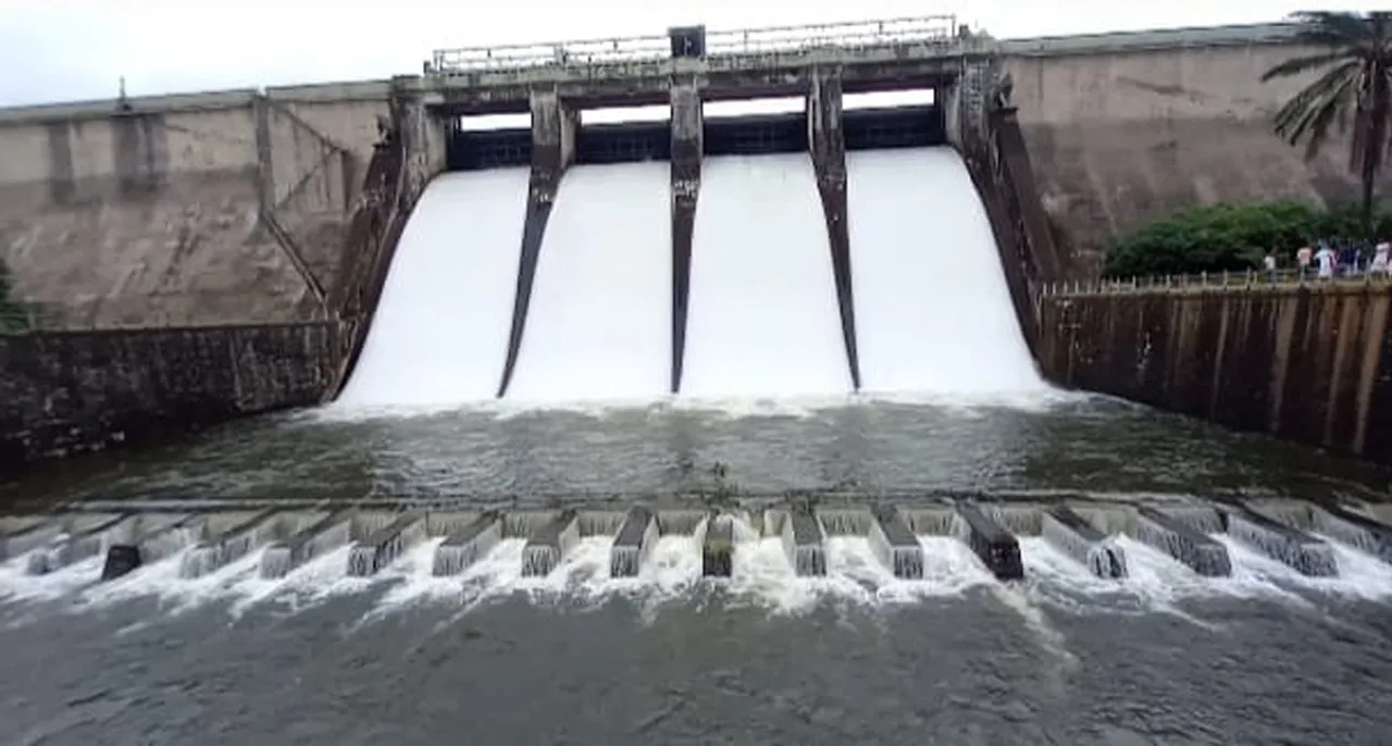 malambuzha dam shutter opened