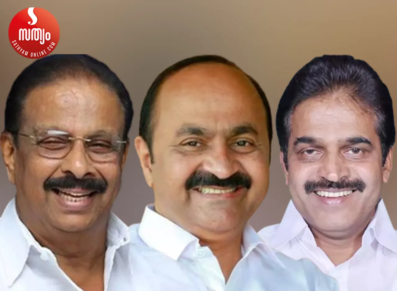 k sudhakaran vd satheesan kc venugopal
