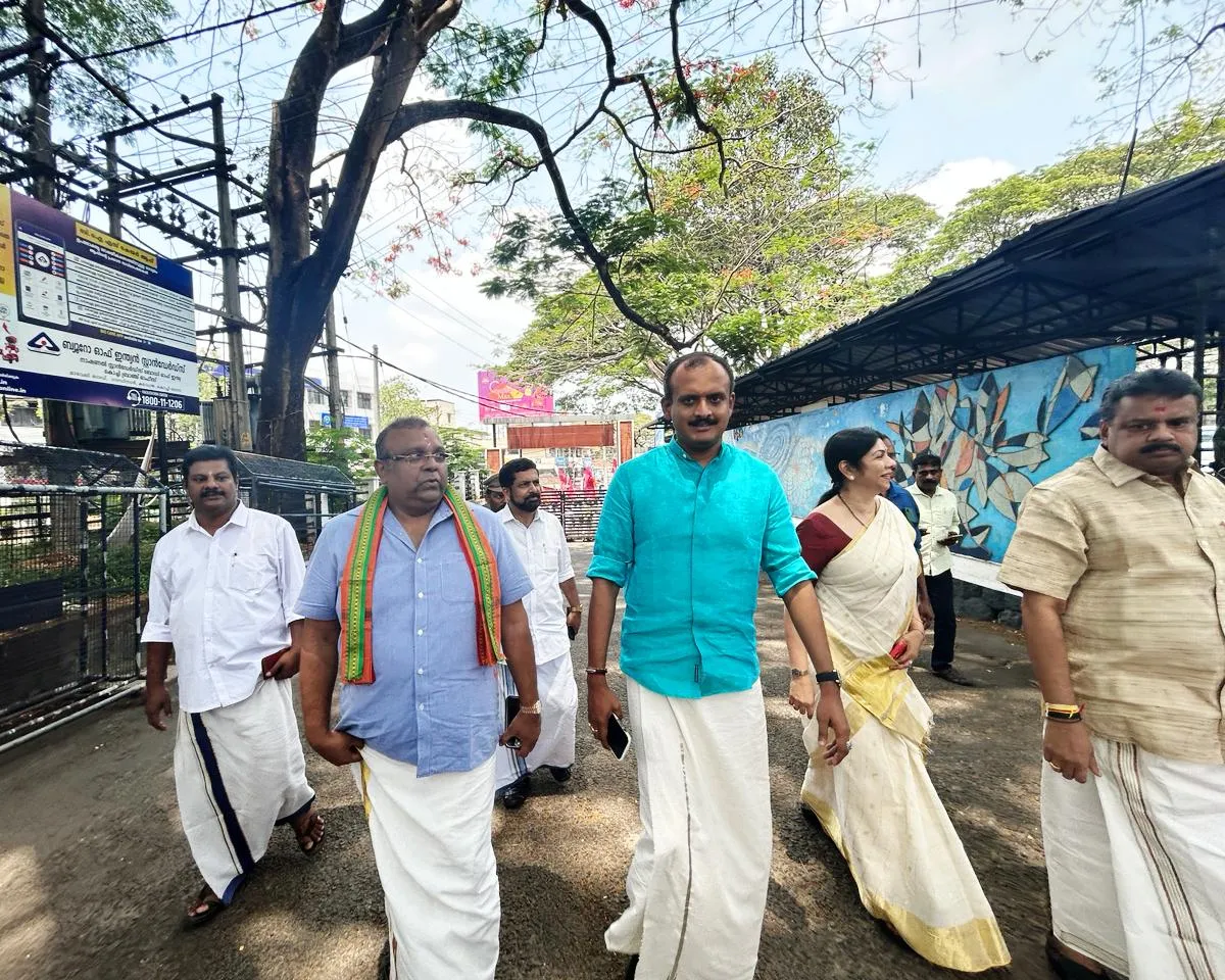 thushar vellappally nomination submitted