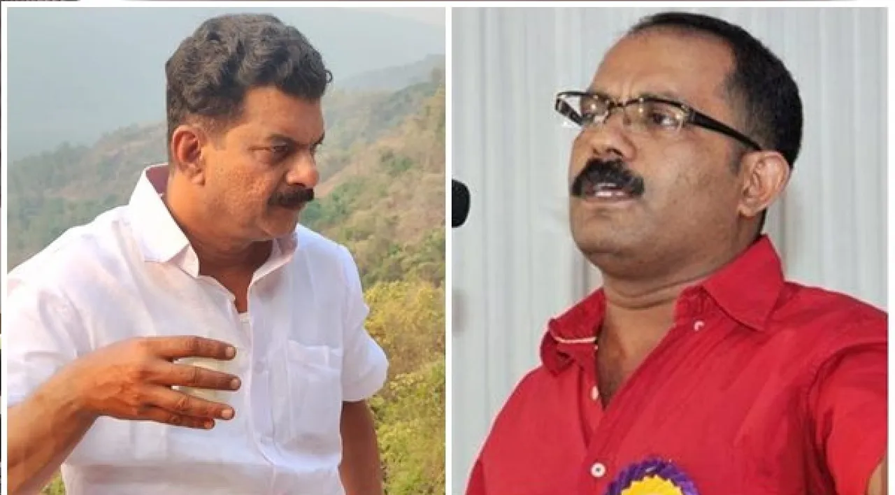 pv anwar and km shaji
